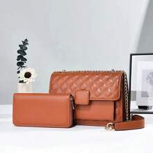 Women Top Handle Bags - 土黃色 - 查看 2