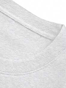 1 Piece "Samurai Destiny" Men's T-Shirt-Casual T-Shirt, Loose Fit, Knit Fabric, 200g/M2-Summer Weekend Casual