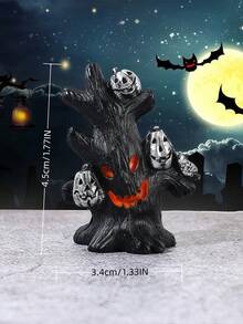 3pcs, 45mm Resin Halloween Beads.Not Suitable For Colour Loss Allergy.Suitable For Decorating Room, Living Room, Desk.DIY Resin Accessories.Suitable For Making, Earrings, Necklace, Keychain Decoration.Make Your Unique And Charming Jewellery. - Multicolor - View 4