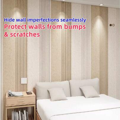 1片长方形毛毡墙贴，家居墙面改造毛毡板，墙面装饰衬垫，床头板墙贴，适用于房间装饰、收纳整理、卧室吸音、墙面覆盖、墙面改造、卧室床头板保护、房间涂鸦遮盖，适用于卧室/书房/办公室/宿舍/教室等。