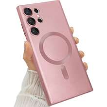 Magsafe磁吸保护壳，兼容三星Galaxy S24、S25、S22、S23 Ultra Plus、S20、S21 FE、Note 20、A35、A55、A05、A15，采用柔软TPU材质，也兼容 17、Air、16、E、15、14、13、12、11 Pro Max Plus。 - 玫瑰金 - 查看 3