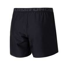 Under Armour Quần short dệt kim rộng rãi Play Up 5in dành cho nữ, tập thể dục & chạy bộ, 1370734-001 - màu đen - Xem 2