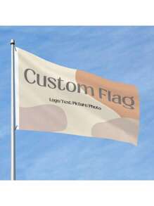 1 Pc Customizable Flag, Add Photo Artwork As You Like Perfect For Men's And Women's Bedrooms, Outdoor Garden Decorations Personalized Room Flags And Wall Hangings, Multi-Functional, Ornamental, Anti-Mold, Provincial Elegance Living, Multi-Functional, Stylish, Office, For Valentine's Day, For Mother's Day, For Weddings, For Housewarming, Multi-Functional, , Stylish, Office, For Valentine's Day, For Mother's Day, For Weddings, For Housewarming,Xmas Decoration, Autumn Home Refresh