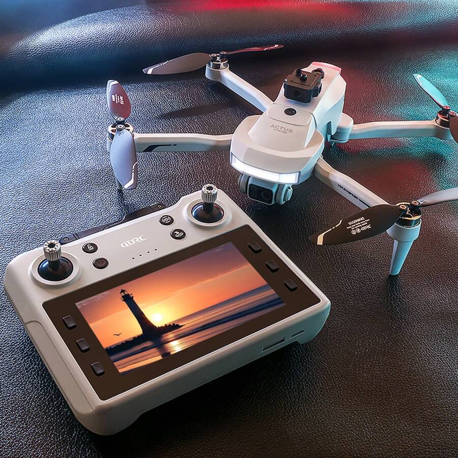 2025 Upgraded Remote Control Drone, Equipped With Intelligent Omnidirectional Joints, Brushless Motors, HD Dual Cameras, Smart Obstacle Avoidance, Stunt Flips, Lightweight Foldable Design, HD Aerial Photography, Drone Control | Foldable Design | Multi-Function Control | USB Rechargeable Drone With Built-In Screen