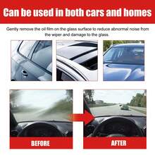 rayhong Limpiador concentrado de película de aceite de vidrio Rayhong de 100 ml, elimina la grasa, antirrociado, limpiador desempañante para parabrisas de automóvil, entrega aleatoria de modelos nuevos y antiguos