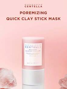 SKIN1004 27g/0.95oz Madagascar Centella Asiatica Pore Refining Mud Mask Stick, Deep Cleanse Pores, Reduce Sebum, Gently Exfoliate, Smooth & Refine Skin, Suitable For All Skin Types, Solid Stick For Convenient Use