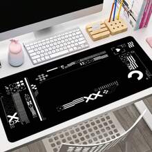 Extra große Gaming Mausunterlage, Gaming Schreibtischunterlage, große Tastaturunterlage, waschbar, Gummiboden rutschfest, umsäumter Rand, Geschenk Mausunterlage, Schreibtischschutzunterlage, Schreibtischunterlage für Studium, in verschiedenen Größen erhältlich, Computertastaturunterlage, Laptopunterlage, für Schulbedarf, Schulanfang