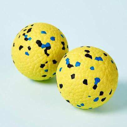 PETSIN 3 件装狗球、网球、狗玩具、适合强烈咀嚼、耐用出牙狗玩具、漂浮水玩具、捡球、适合大中型犬