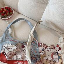 Women Shoulder Bags - 讀書熊熊 大款 - 查看 2