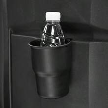 Accept1pc Kotak Sandaran Tangan Sisi Pintu Belakang Kursi Rak Minuman Multifungsi yang Dipasang di Kendaraan - Hitam - View 8