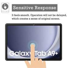 Protector de pantalla para Samsung Galaxy Tab A9+ de 11 pulgadas, película de vidrio templado HD transparente y sin burbujas para -X210 X215 X216