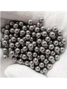 100pcs 0.9cm Outdoor Hunting Slingshot Ammo Balls, Suitable For Christmas, Outdoor Slingshot, Long Distance Shooting Practice, Enough Weight, Spherical Low Wind Resistance, High Accuracy