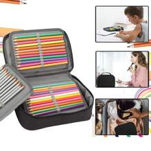 Large Capacity Pencil Case School Case Bag Pencil Case For Boys & Girls, Pencil Case, 72 Pen Slots