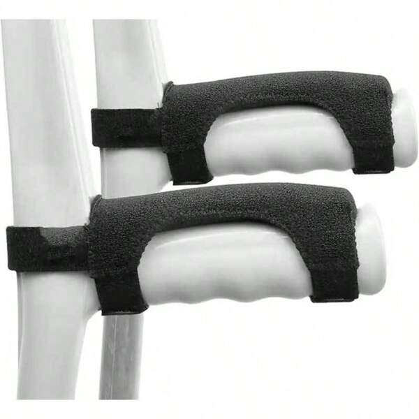 Cuscinetto impugnatura per stampelle - Copertura in schiuma gommata ergonomica per comfort e supporto