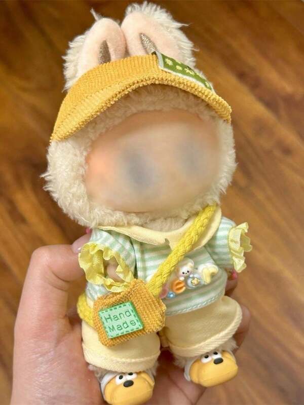 Summer Limited For Labubu Outfit Set - 17cm Cute Doll Clothes For 1st/2nd Gen Vinyl Keychain, Viral DIY Fashion Accessory, Hisame Must-Have!