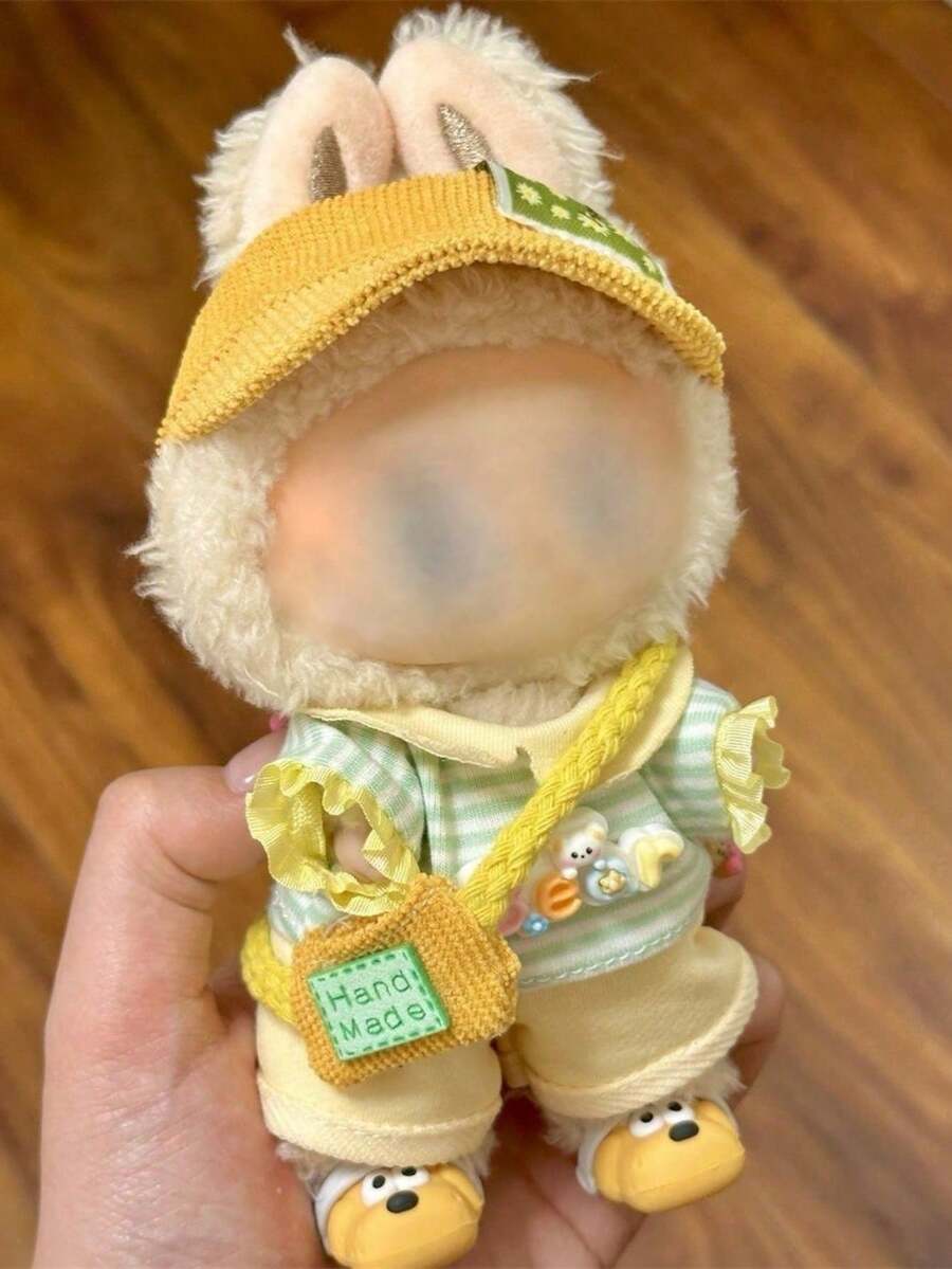 Summer Limited For Labubu Outfit Set - 17cm Cute Doll Clothes For 1st/2nd Gen Vinyl Keychain, Viral DIY Fashion Accessory, Hisame Must-Have!