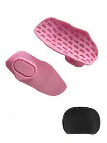 护腕、护掌防滑橡胶健身握把 - 防止扭伤 - 防汗掌垫，适用于举重、硬拉、引体向上和杠铃训练 | 符合人体工学的手部保护器，配有便携式抽绳收纳袋，便携式健身配件，适合家庭和健身房训练，圣诞礼物，圣诞袜填充物