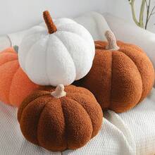 1pc Halloween Mini Pumpkin Decorative Pillow, Party Yard Decoration Soft Sofa/Bed Decoration, Creative Halloween Gift - Multicolor - View 9