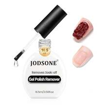JODSONE Removedor de uñas de gel, no necesita remojo o envoltura para una extracción rápida y fácil en casa con empujador de cutículas y lima de uñas - Removedor de uñas de gel de 0.6 fl oz - Ver 2