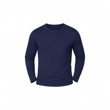 6 paquetes de camisas de manga larga para hombres de  para correr, hacer senderismo, entrenamiento o casual Paquete de 6 camisetas de manga larga para hombre, secado rápido, - Multicolor - Ver 6