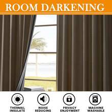 Timeper - cortina oscurecedora de terciopelo crema de 108 en 1 panel, con patrón de orejas de trigo, cortina de ventana con aislamiento térmico de lujo para sala de estar, recámara, pestaña trasera y - Beige Crema - Ver 3