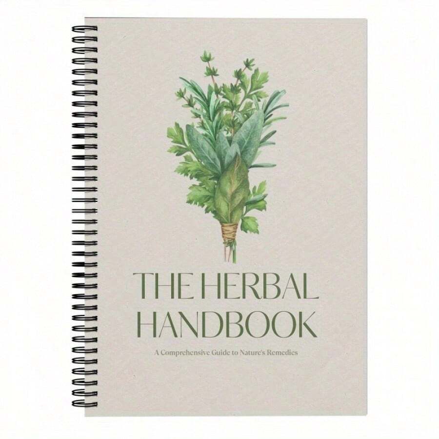 1 Pc Herbal Handbook - Complete Guide To Natural Remedies, Plant ...