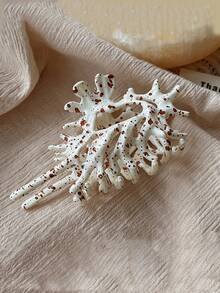 1 件韩式海螺发夹，百搭优雅发饰发爪，适合盘发发饰女爪夹秋季配饰