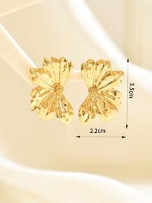 1 Pair Elegant Daisy Flower Earrings, Creative Unique Design, Suitable For Daily Wear For Women
