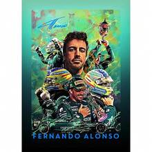1 tấm áp phích đua xe huyền thoại F1 Pop Sports 2023 thẩm mỹ mũ bảo hiểm đua xe Schumacher in trên vải nghệ thuật treo tường trang trí phòng lái xe tại nhà khung tùy chọn - Nhiều màu - Xem 44