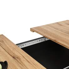 Dining Table & Chair Sets - Black + MDF - View 11