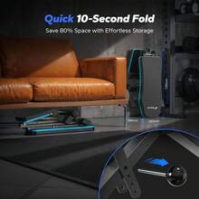 MERACH Weight Bench, Foldable Weight Benches For Home Gym With 990 LBS, Adjustable Weight Bench With 72 Training Angles, Incline Bench Press For Full Body - 黑色 - 查看 6