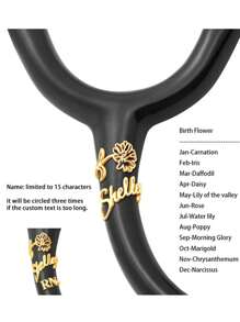Custom Stethoscope Name Tag Personalized, Handmade Stethoscope Charms With Id Tag For Nurse, Doctor, Medical Professional Stethoscope Accessories Sunflowers Stylish,Fall Fashion,Contracted,Simple,Unisex,Casual,Cuties Custom,Personalized,Unique Ideal Gifts For Him Birthdays,For Graduation