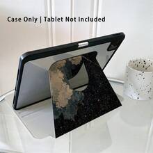 云朵星空树木纹理保护壳，带笔槽，兼容 iPad 10.9/10.2/iPad Air 第五代/iPad Pro 11/第十代/9.7/iPad Air 2/iPad（第七代）/iPad（第八代）/iPad Air 4/5/iPad Pro 11/iPad 第十代 10.9 英寸（2022 年款）/iPad Air 13（M3 2025 年款）/iPad Air 11（M3 2025 年款）/iPad Air 11（A16 2025 年款），具备自动睡眠/唤醒功能 - 彩色 - 查看 6