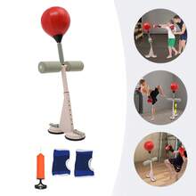 YUNRUX Punching Bags With Stand, Punching Bags For Teens And Adults, Boxing Equipment - Red - View 1
