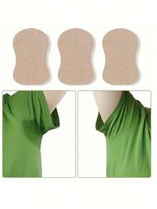 10/20/30/40/50/100pcs Disposable Breathable Sweat-Absorbing Pads, Sports Sweat Pads, Ultra-Thin Breathable Invisible Sweat Pads, Unisex Disposable Underarm Pads, Underarm Sweat Pads, All-Season Underarm Pads, Anti-Sweat, Odorless Invisible Breathable Sweat Pads, Portable, Travel Accessories, Daily Necessities, Stickers - one-size - View 3