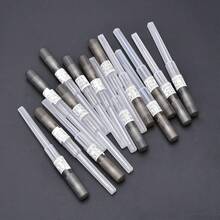 Kit de catéter IV de liberación automática para perforación de oreja y nariz, herramientas de perforación corporal, suministros de perforación, Nuevo surtido de 8 piezas de agujas de catéter de acero de 14G, 16G, 18G, 20G para perforaciones - Multicolor - Ver 5