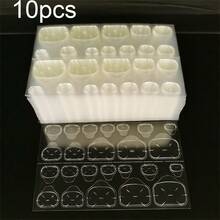 Toenail Glue Stickers, Toenail Stickers, Double-Sided Adhesives, Press-Type Fake Nail Sticky Film, Non-Adhesive Sheets, Jelly Double-Sided Transparent Nail Art Supplies, Jelly Nail Adhesives, Nail Art Supplies DIY