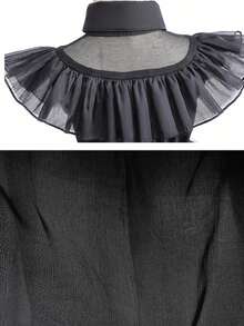 Children's Puff Skirt Set Includes Socks, Bag, Carnival/Black Party Evening Dress, Dreamy Princess Costume - Black - View 5