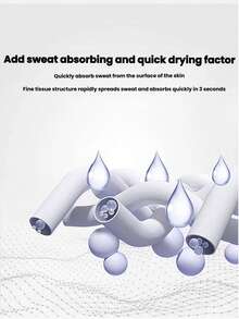 Hair Wrap Women Sweatband Solid Color Casual Polyester Sports Headband, Sweat Absorbent For Running, Basketball, Yoga, Fitness, Headwear For Women And Men Hair Accessories Fashion Hair Band Autumn Accessories - Multicolor - View 4