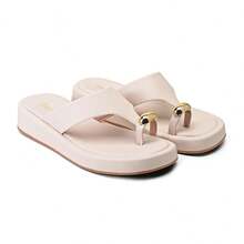 Tais Vieira Sandal, Low-Cut Flip-Flop With ABS Detail, Style And Comfort - OFF. - 查看 1