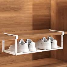 1pc Shoe Rack, Small Shoe Rack, ,Mini Shoe Rack, Shoe Storage, Quick Assembly, No Tools Required, Narrow Shoe Rack, Organiser For Closet Entrance And Hallway, Made In China - Multicolor - View 15