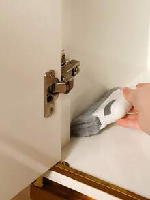 1pc 2-In-1 Detachable Window Slot Brush, Door & Window Groove Brush, Glass Window Slot Dead Corner Brush, Window Slot Cleaning Tool, Crevice Brush - Multicolor - View 5