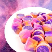 11-28pcs Galaxy Slime,Slime Party Favors,Easter Basket Filler Gifts,Christmas Stocking Stuffers,Classroom Rewards,Roller Skates Goody Bag,Cupcake Rocket,Fidget Toys - Multicolor - View 10