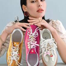 40 pezzi Accessori per scarpe, includeono spille, fermagli, fiocchi, gioielli, perle, decorazioni di moda per vestiti, borse, sneaker, calze, cappelli