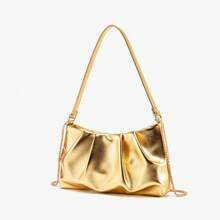 Dancing Engine Purses And Handbag Luxury Designer Shoulder Bags Pu Leather Evening Clutch Bag Purse Women's Bag - Gold - View 7