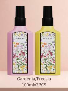 PEACH JO+ 1 pezzo/100ml Spray profumato per tessuti, spray profumato per abbigliamento, fragranza leggera e freschezza persistente, deodorante per ambienti, adatto per tutti i tipi di vestiti, bagni, camere da letto, armadi, soggiorni e automobili, regalo per compleanni e cerimonie di laurea