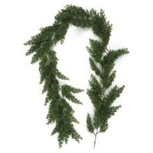 1pc Artificial Hanging Eucalyptus Leaf Vines, Faux Money Plant Vine For Home Decor, Green Buckingham Foliage, Valentine's Day, Gift Gifts Birthday Graduation