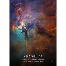 1 pièce Affiche de l'univers, peinture sur canevas d'art mural moderne de la nébuleuse de la Rosette, du trou noir, de la galaxie, décoration murale pour la chambre à coucher, avec cadre en option