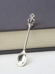 10pcs Exquisite Spoon Pendant Jewelry Pendant, Suitable For Necklace Jewelry Making, Zinc Alloy, DIY Keychain Pendant Necklace And Earring Jewelry Making