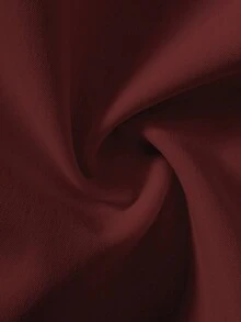 Tween Boy Classic Collegiate Style Casual Party Pageboy Pocket Patch White Formal Long Sleeve Shirt - Burgundy - View 8